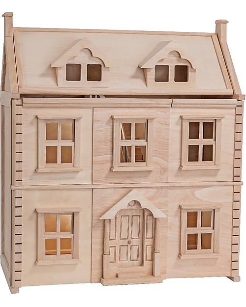 PlanToys Victorian Dollhouse 2 Floors Attic 64x32x72 cm unisex bambini