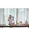 PlanToys Water Blocks - Discover the Colors - 100% Sustainable Wooden Game Wooden Blocks and Construction Sets