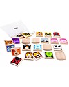 PlanToys Wooden Animal Memory Game, 24 Tiles - Promotes Natural Learning! Memory Games