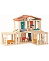 PlanToys Wooden Creative Play House - Includes 28 pieces! Dolls Houses