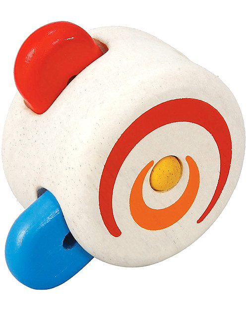 PlanToys Wooden Peek-a-Boo Roller - Eco-friendly, educational fun! Pull Toys