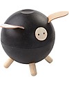 PlanToys Wooden Piggy Bank Black Purses