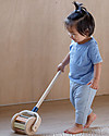PlanToys Wooden Push Along Toy Walk n Roll and Rattle - Blue and Orange Push-Toys