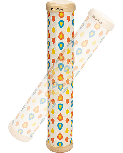 PlanToys Wooden Rain Maker Musical Instruments