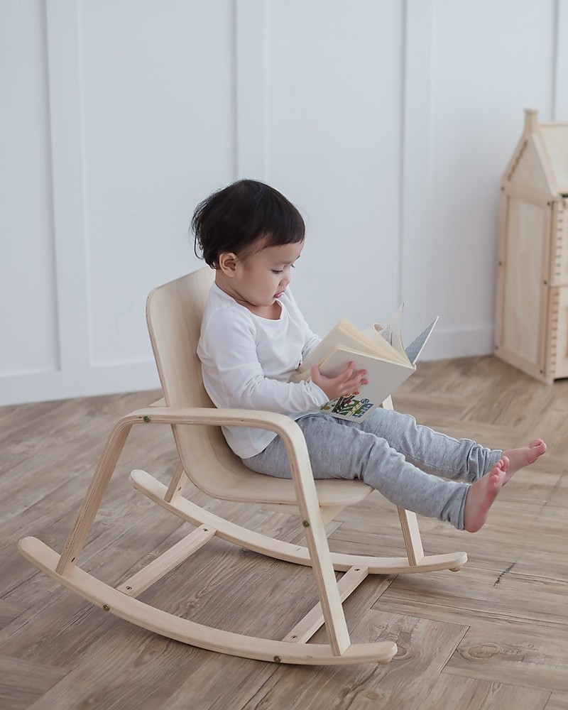 Plantoys Wooden Rocking Chair For Kids