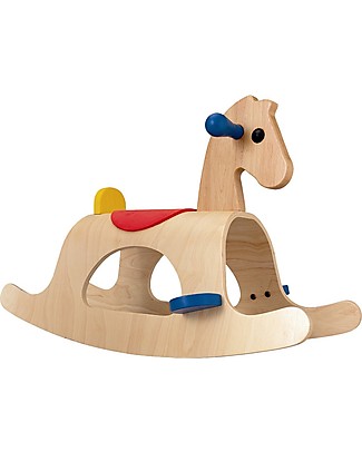 PlanToys Wooden Rocking Horse Palomino Rides On