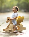 PlanToys Wooden Rocking Horse with Wings Pegasus Rides On