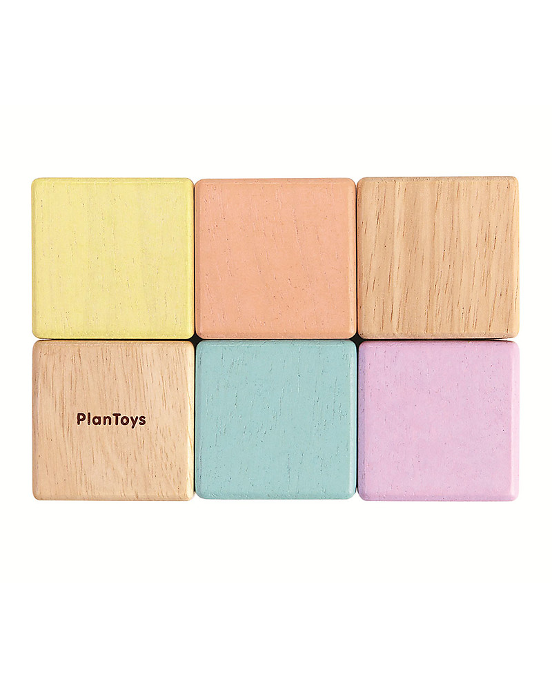 PlanToys Wooden Sensory Blocks - Visual, Auditory and Tactile ...