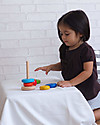 PlanToys Wooden Stacking Ring - Rainbow - Eco-friendly fun! Wooden Stacking Toys