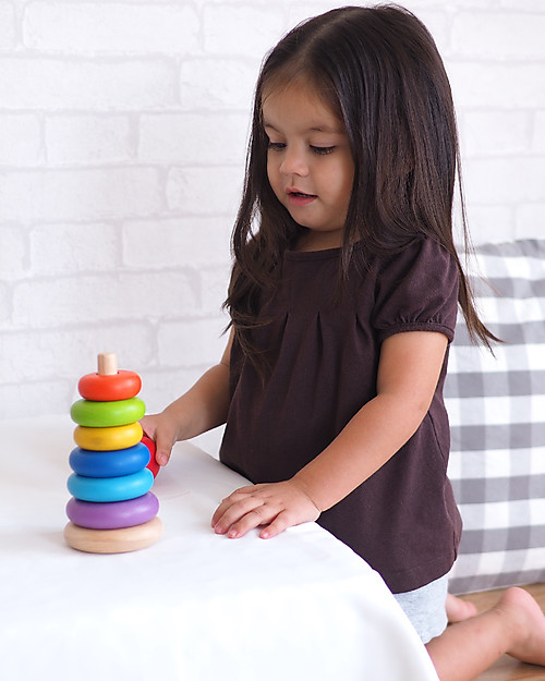 Stackable deals rainbow rings