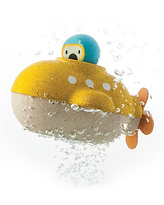 PlanToys Wooden Submarine - Eco-friendly fun! Bath Toys