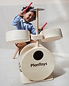 PlanToys Wooden Toy Drum Set - Learn music while having fun! Musical Instruments