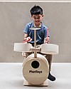 PlanToys Wooden Toy Drum Set - Learn music while having fun! Musical Instruments
