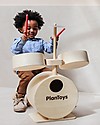 PlanToys Wooden Toy Drum Set - Learn music while having fun! Musical Instruments