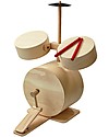 PlanToys Wooden Toy Drum Set - Learn music while having fun! Musical Instruments