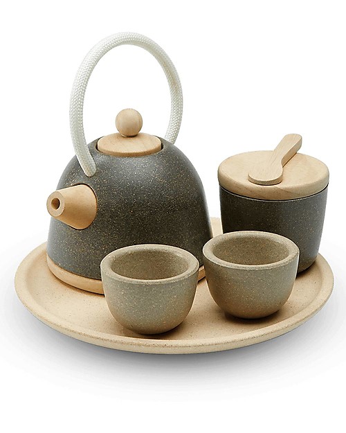 PlanToys Wooden Toy Oriental Tea Set Toy Kitchens