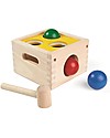 PlanToys Wooden Toy Punch and Drop - Eco-friendly and fun! Wooden Stacking Toys