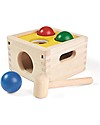PlanToys Wooden Toy Punch and Drop - Eco-friendly and fun! Wooden Stacking Toys
