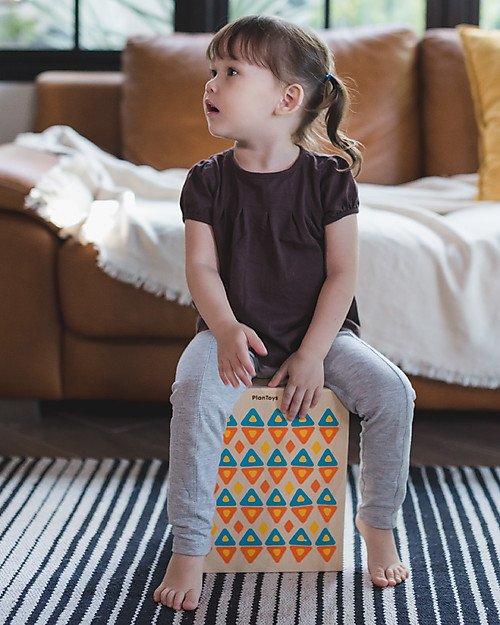 PlanToys Wooden Toy Rhythm Box II - Learn music while having fun! Musical Instruments