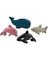 PlanToys Wooden Toy Sea Life Set Wooden Animals