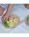 PlanToys Wooden Toy Set Pasta Wooden Food