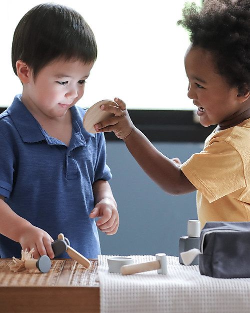 PlanToys Wooden Toy Shave Set - Fun and eco-friendly! Pretend Play