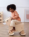 PlanToys Wooden Walking Elephant - Realistic Walking Style of Elephant! Rides On