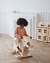 PlanToys Wooden Walking Elephant - Realistic Walking Style of Elephant! Rides On