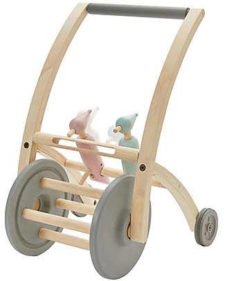 PlanToys Woodpecker Walker - Inspire Kids to Walk! Push-Toys