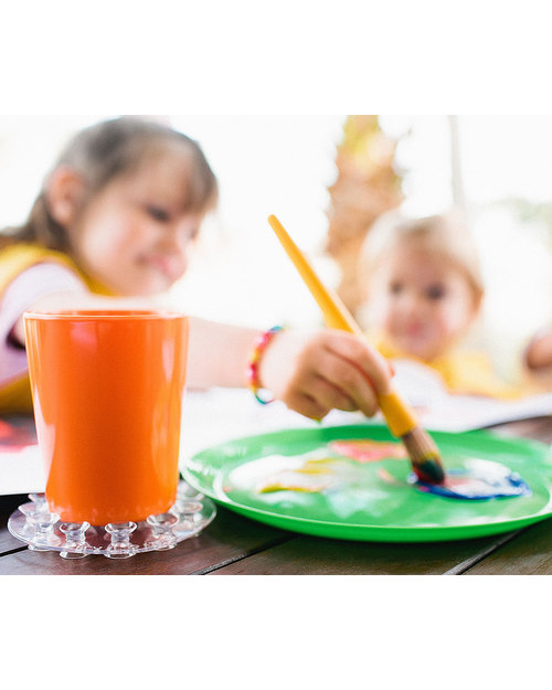 Plate Sticka Plate Sticka - Universal Suction Cup Holder for Baby’s Plates - No More Mess! Bowls & Plates