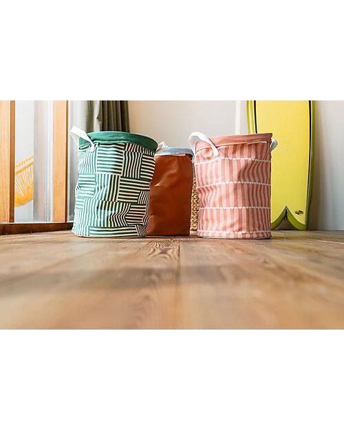 Play&Go 2-in-1 Outdoor Play Mat and Toy Storage Basket – Roadmap Storage Bag and Playmat