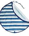 Play&Go 2 in 1 Storage Bag & Playmat - in Cotton - Blue/Green Stripes Storage Bag and Playmat