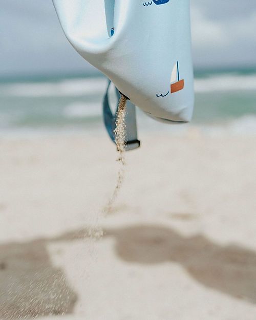 Play&Go 2 in 1 Storage Bag & Playmat - in Cotton - Boats Storage Bag and Playmat