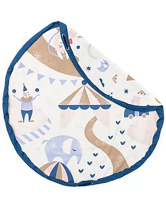 Play&Go 2 in 1 Storage Bag & Playmat in cotton - Circus Playmats