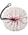 Play&Go 2 in 1 Storage Bag & Playmat in cotton - Geo coral Toy Storage Boxes