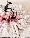 Play&Go 2 in 1 Storage Bag & Playmat in cotton - Geo coral Toy Storage Boxes