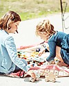 Play&Go 2 in 1 Storage Bag & Playmat in cotton - Geo coral Toy Storage Boxes