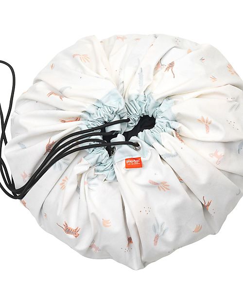 Play&Go 2 in 1 Storage Bag & Playmat - in Cotton - Jungle Storage Bag and Playmat