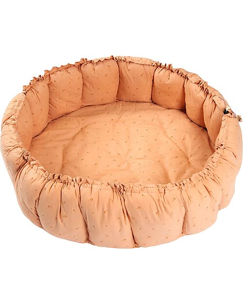 Play&Go 3-in-1 Play Mat - Bloom Fleuri - 100% Organic Cotton Padded Playmats