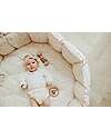 Play&Go 3-in-1 Play Mat - Bloom Moon - 100% Organic Cotton Padded Playmats