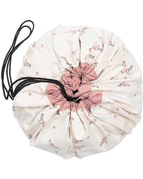 Play&Go 3 in 1 Storage Bag & Playmat in cotton - A walk in the Park Storage Bag and Playmat