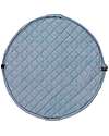 Play&Go 3 in 1 Storage Bag & Playmatt in cotton - Dusty Blue Padded Playmats