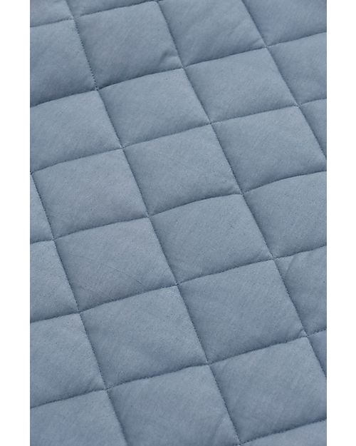 Play&Go 3 in 1 Storage Bag & Playmatt in cotton - Dusty Blue Storage Bag and Playmat