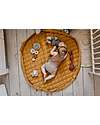 Play&Go 3 in 1 Storage Bag & Playmatt in cotton - Mustard Chai Tea Padded Playmats