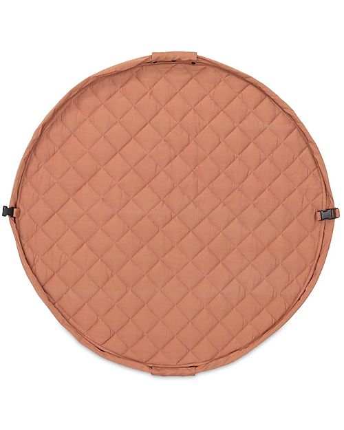 Play&Go 3 in 1 Storage Bag & Playmatt in cotton - Tawny Brown Storage Bag and Playmat