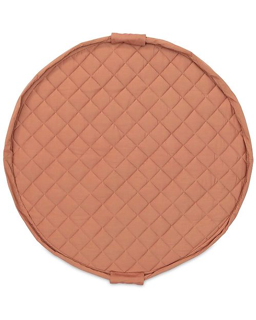 Play&Go 3 in 1 Storage Bag & Playmatt in cotton - Tawny Brown Storage Bag and Playmat