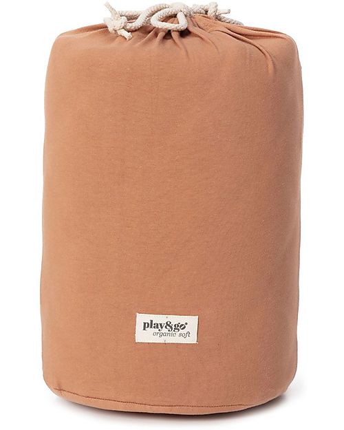Play&Go 3 in 1 Storage Bag & Playmatt in cotton - Tawny Brown Storage Bag and Playmat