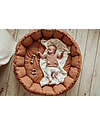 Play&Go 3 in 1 Storage Bag - Playmat and Baby Nest in 100% Organic Cotton - Tawny Brown Storage Bag and Playmat