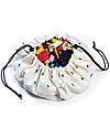 Play&Go Mini Portable 2 in 1 Storage Bag & Playmat in cotton - Thunderbolt Storage Bag and Playmat