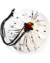 Play&Go Mini Portable 2 in 1 Storage Bag & Playmat in cotton - Thunderbolt Storage Bag and Playmat